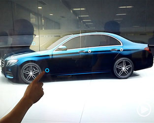 汽车行业展示应用